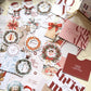 Lata con Die Cuts de Navidad