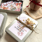 Lata con Die Cuts de Navidad