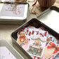 Lata con Die Cuts de Navidad