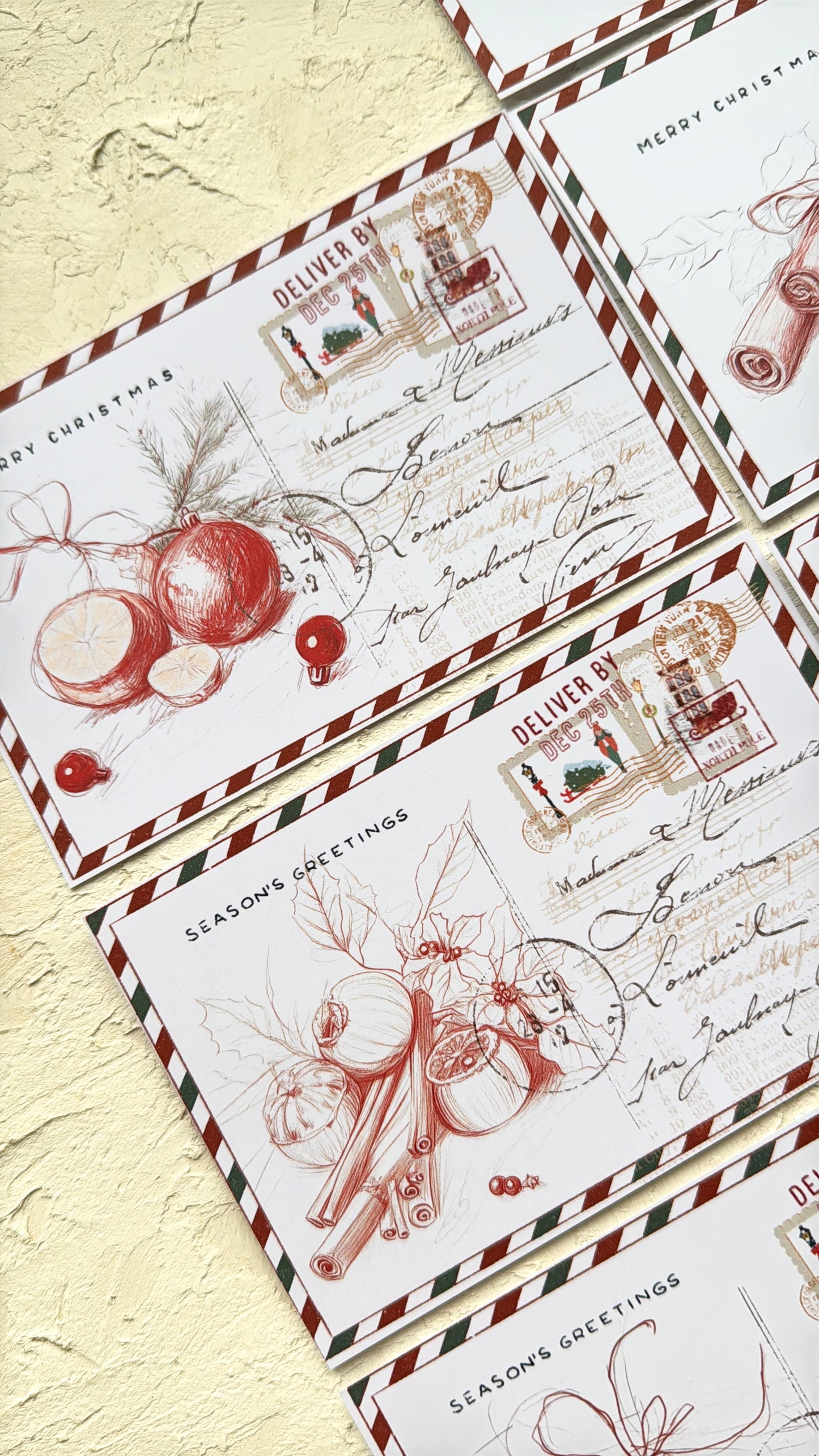 Floral Postcards · Postcards