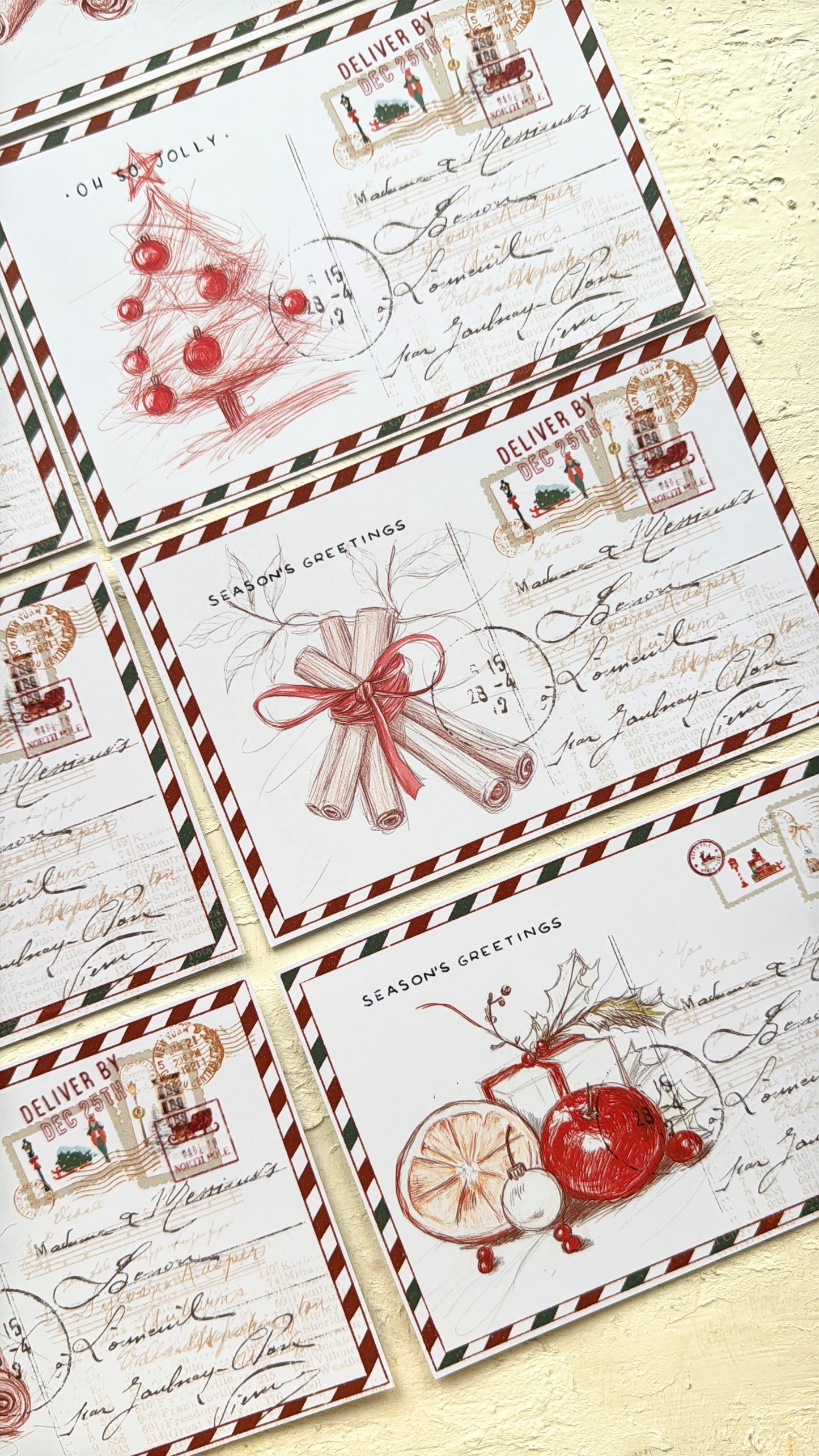 Floral Postcards · Postcards