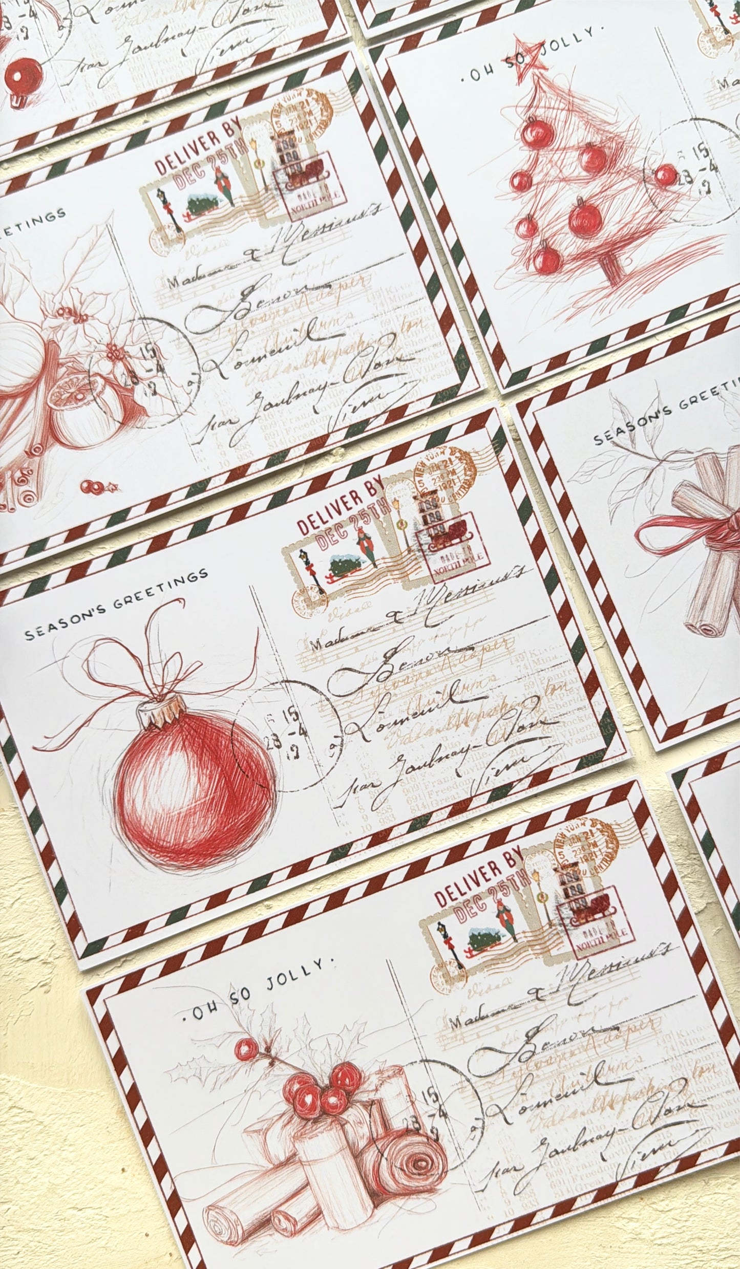 Floral Postcards · Postcards