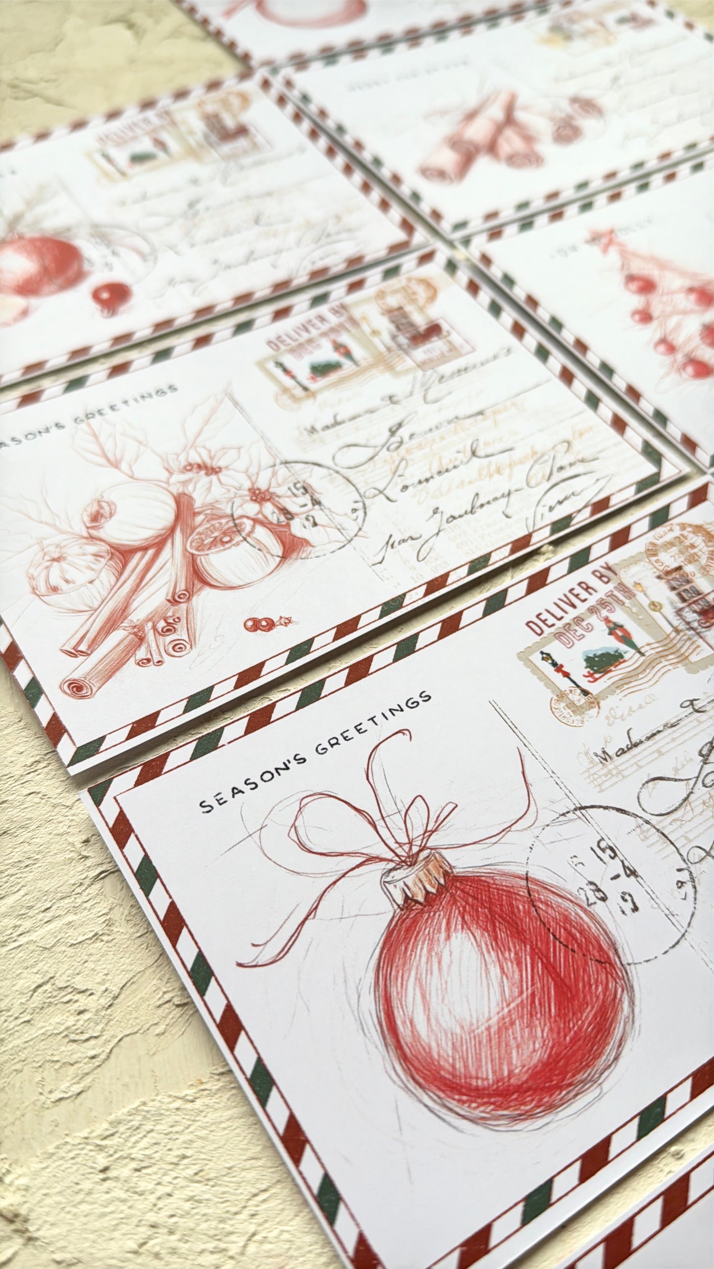Floral Postcards · Postcards