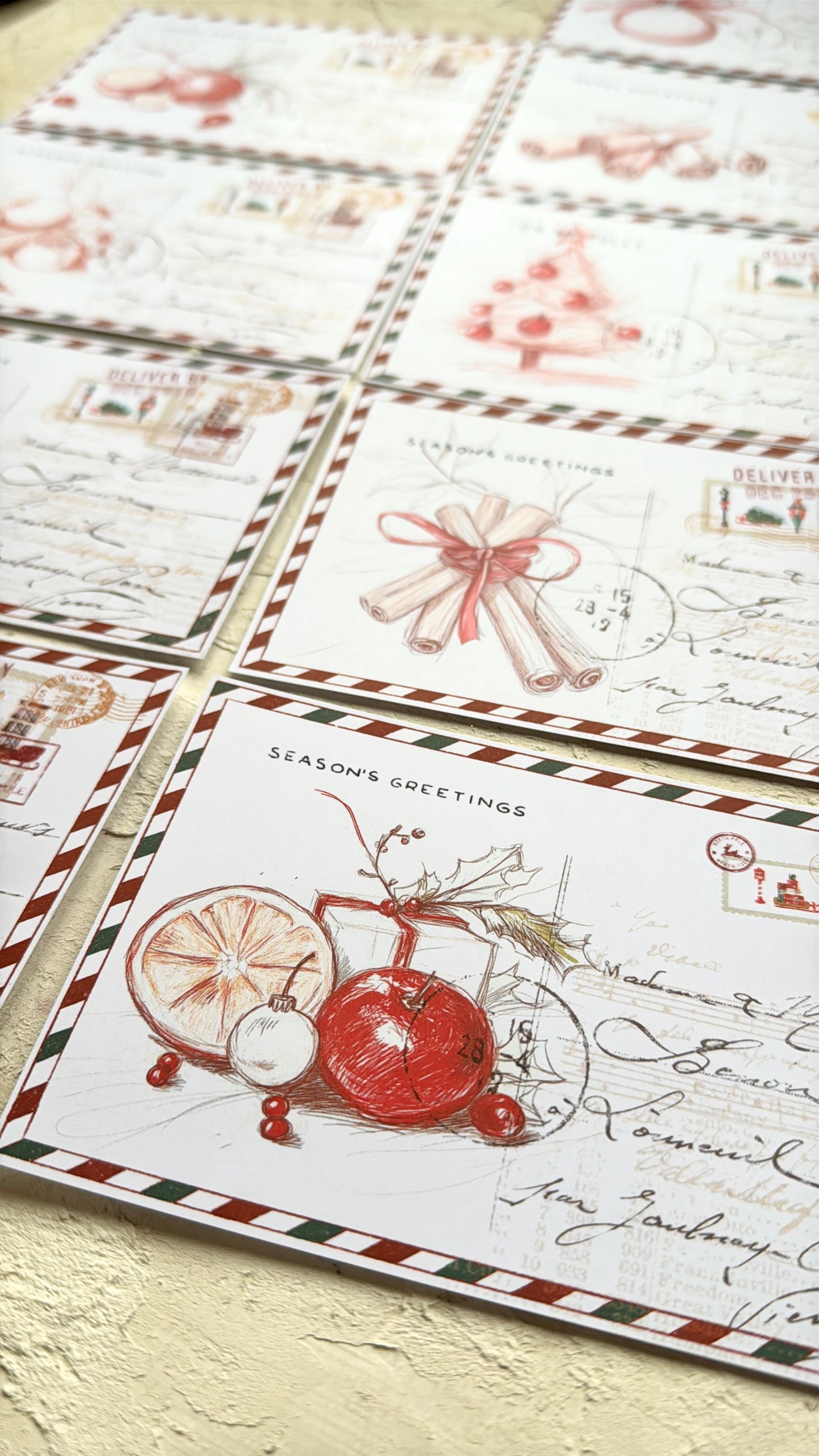 Floral Postcards · Postcards