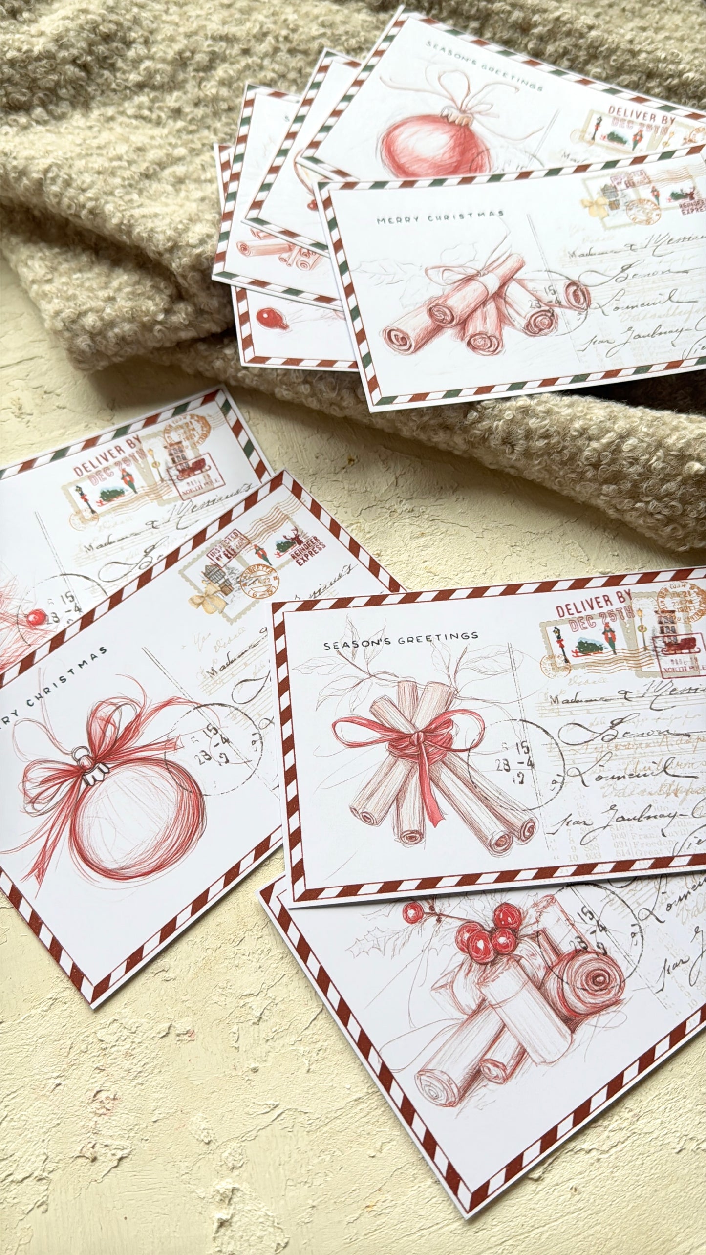 Floral Postcards · Postcards