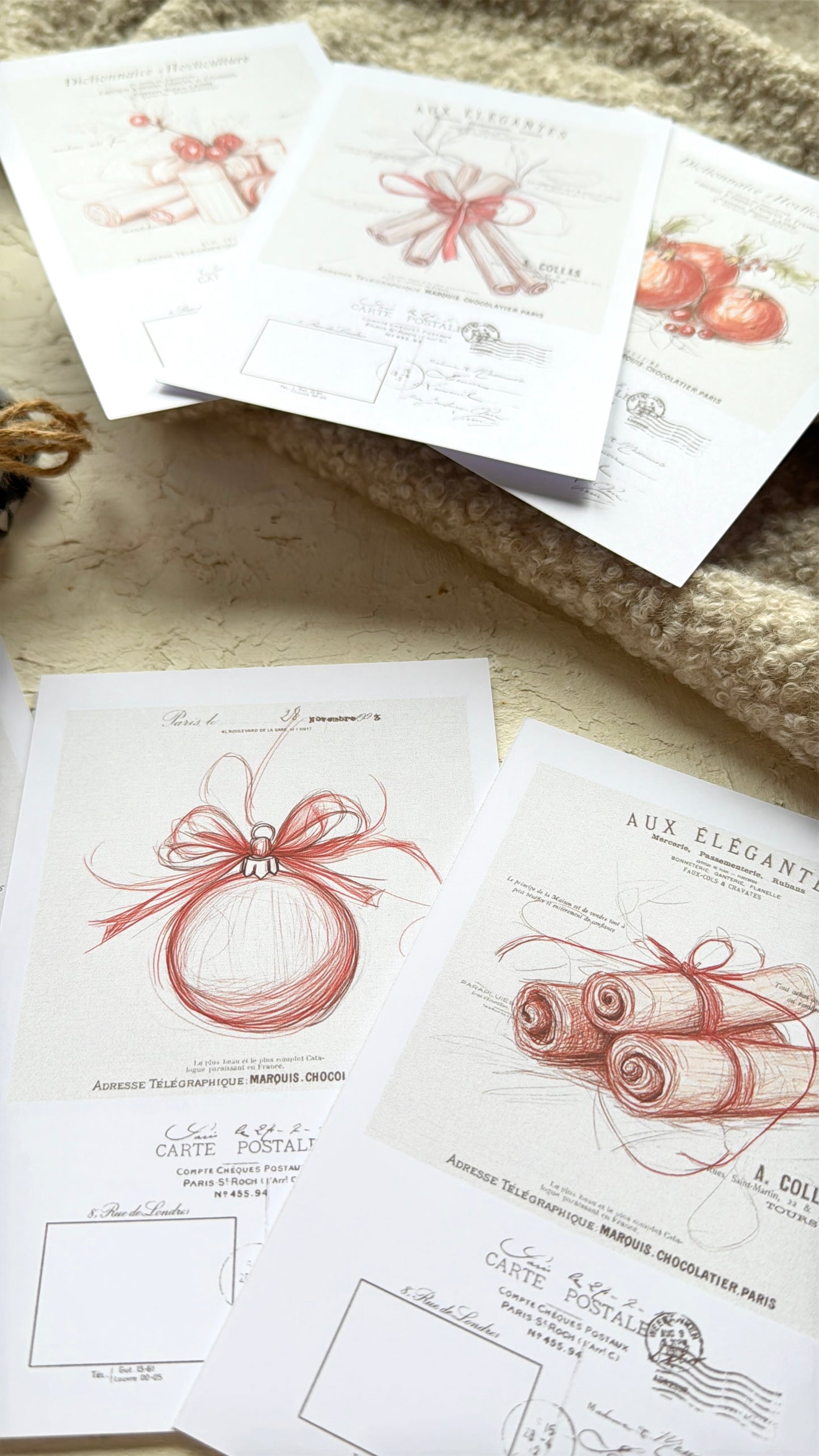 Floral Postcards · Postcards