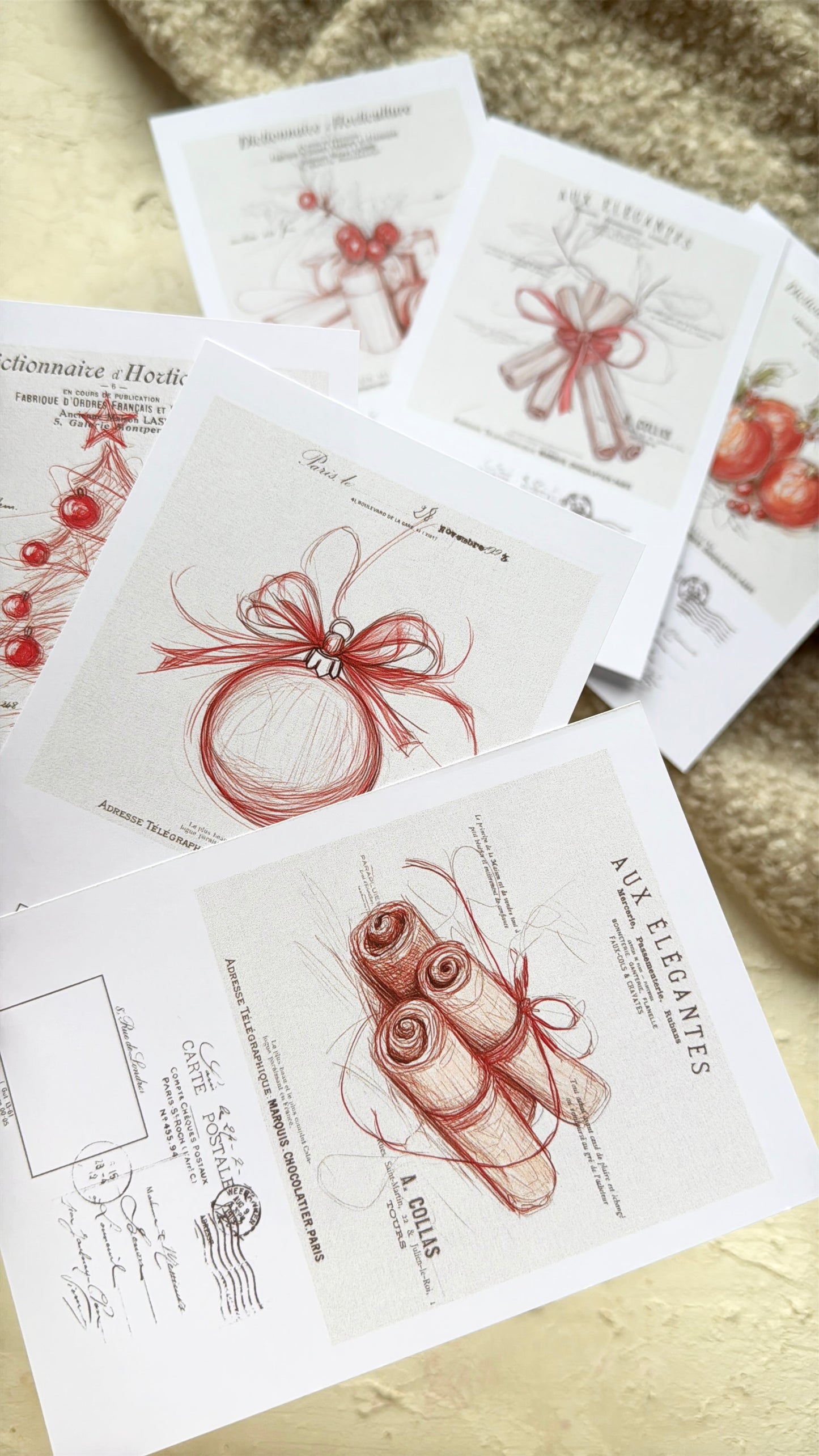 Floral Postcards · Postcards