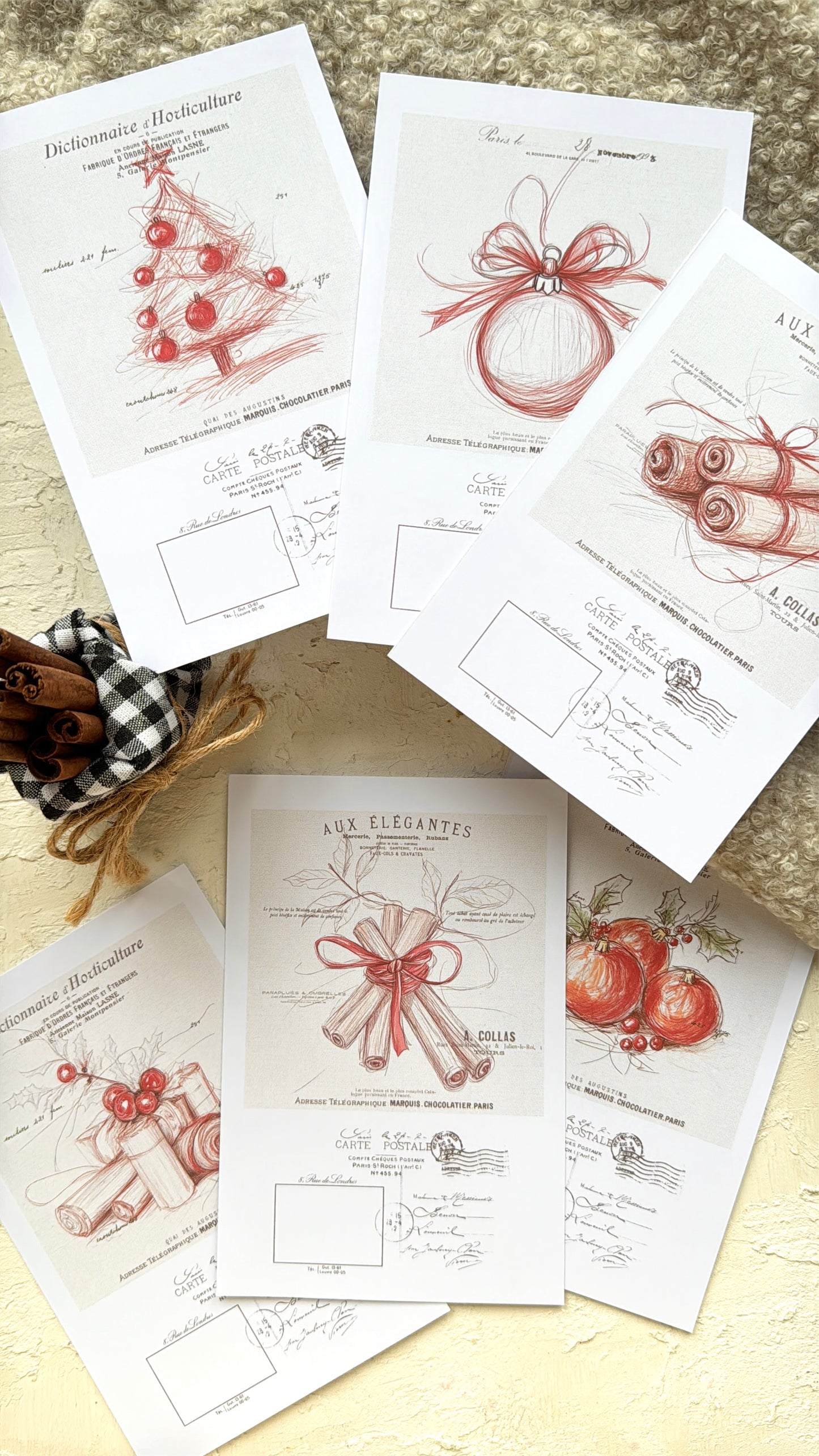 Floral Postcards · Postcards