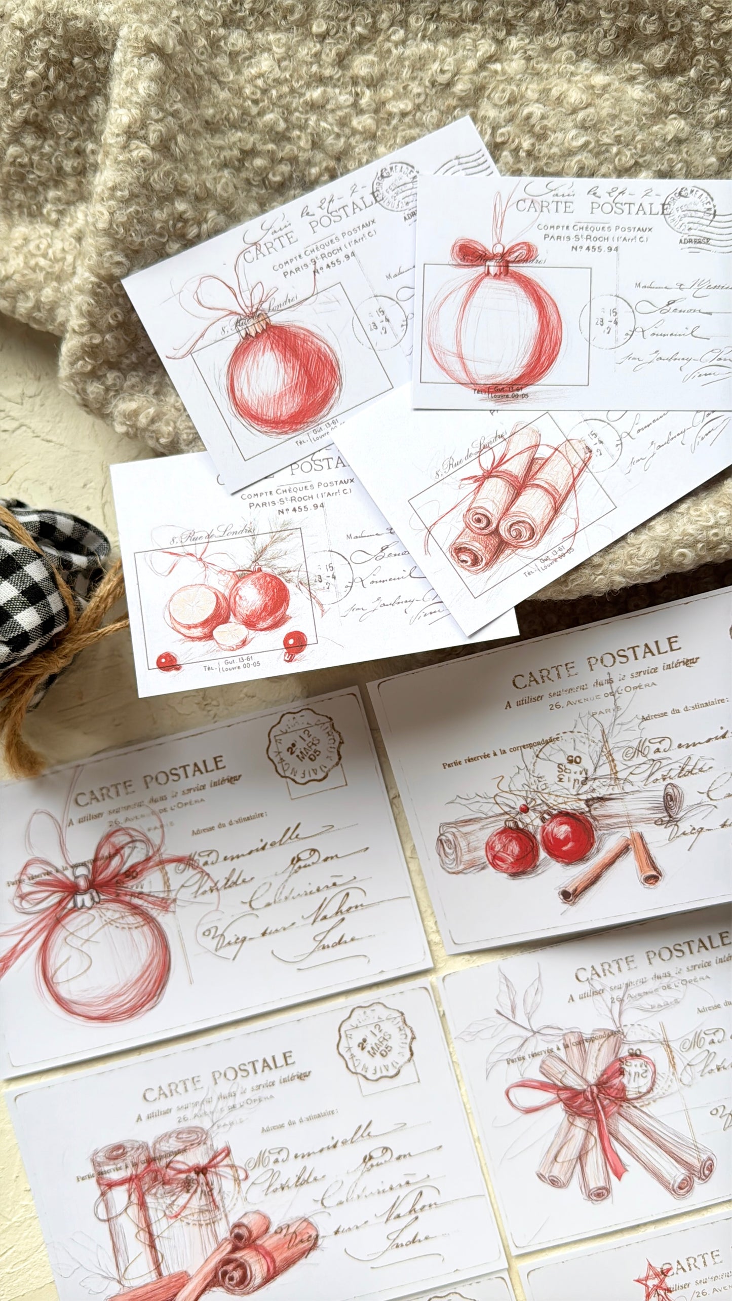 Floral Postcards · Postcards