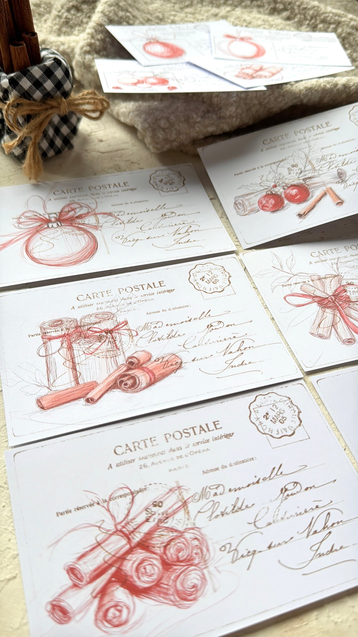 Floral Postcards · Postcards