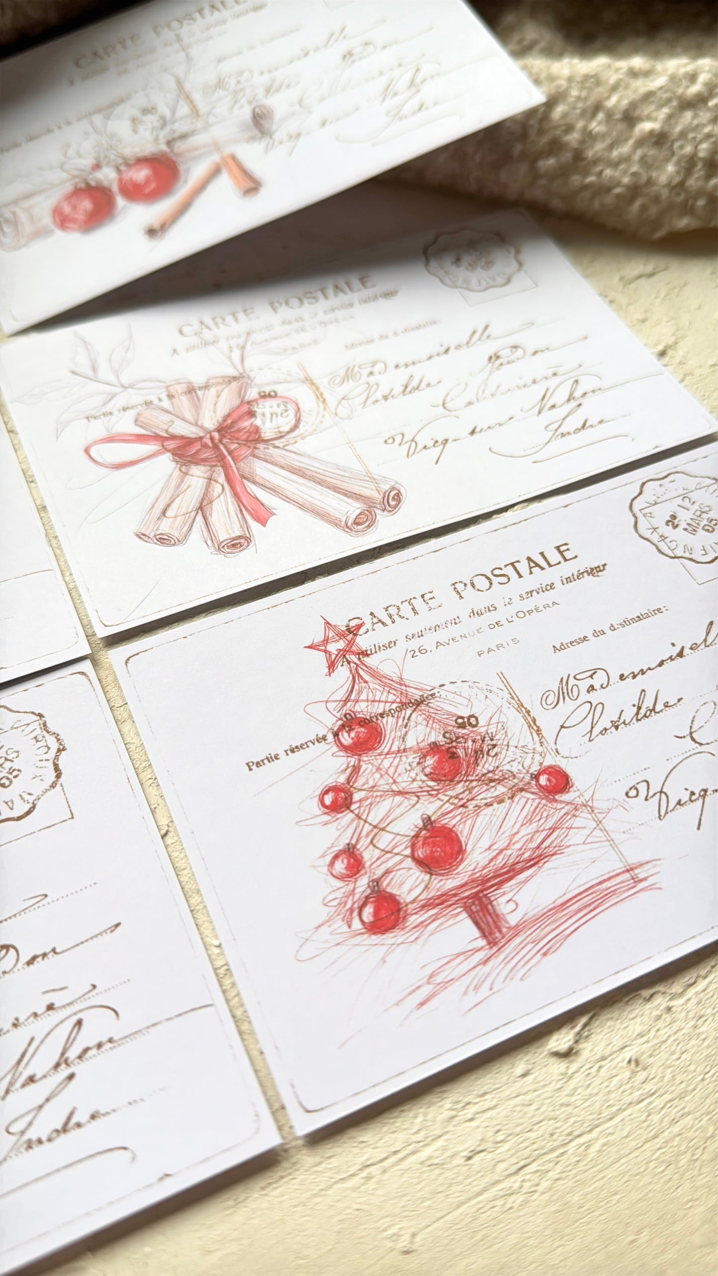Floral Postcards · Postcards