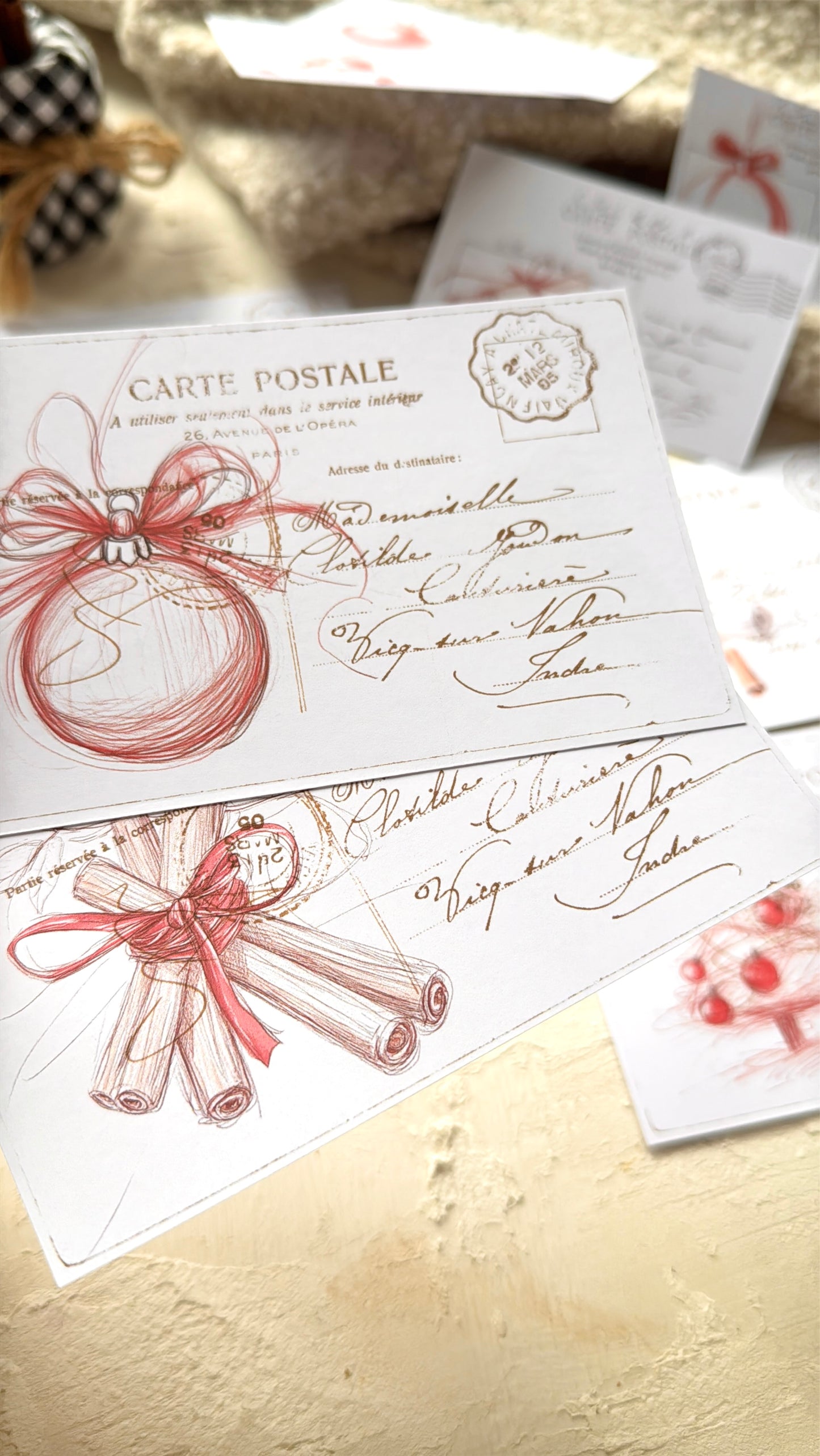 Floral Postcards · Postcards