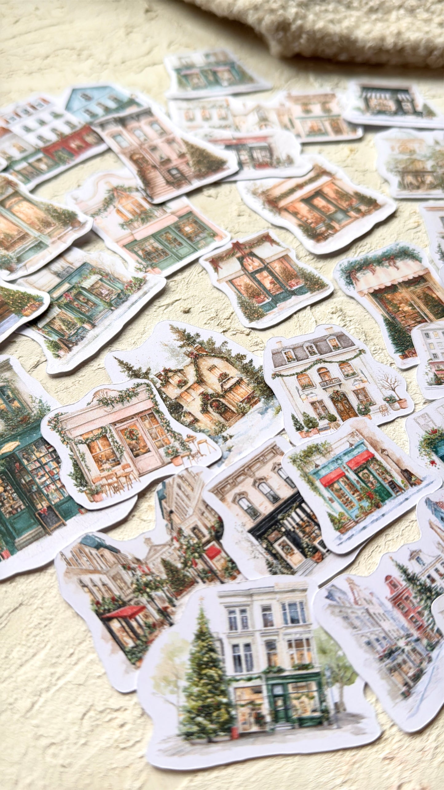 Lata con Die Cuts · Village Die Cuts