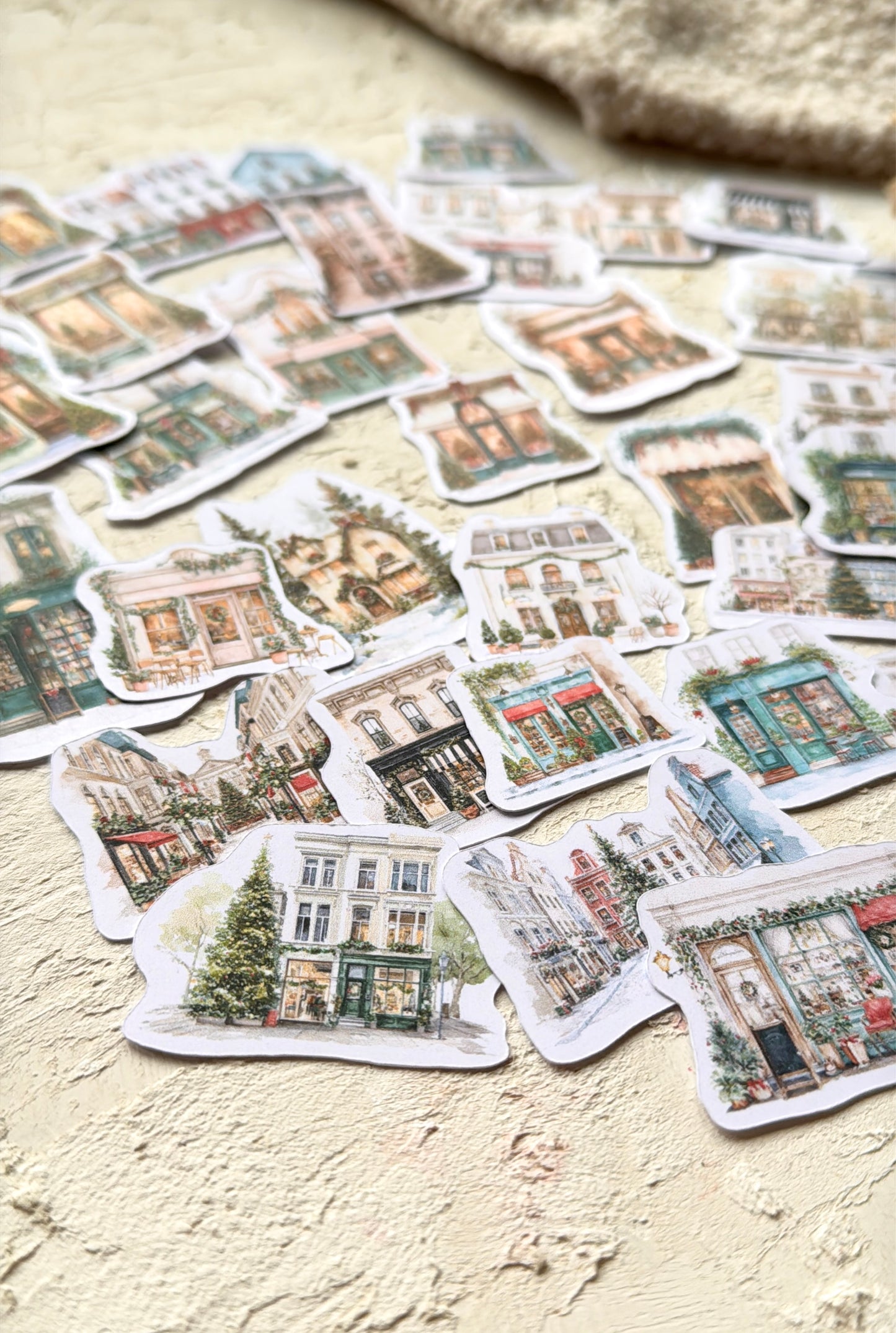 Lata con Die Cuts · Village Die Cuts