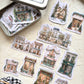 Lata con Die Cuts · Village Die Cuts