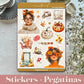 STICKERS · MUSTARD