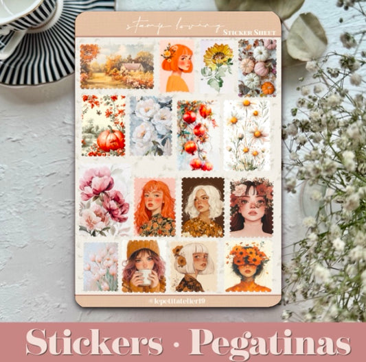 STICKERS · STAMP LOVING