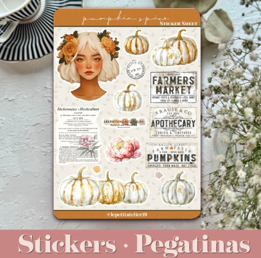 STICKERS · PUMPKIN SPICE