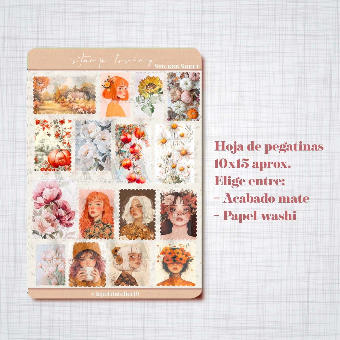 STICKERS · STAMP LOVING