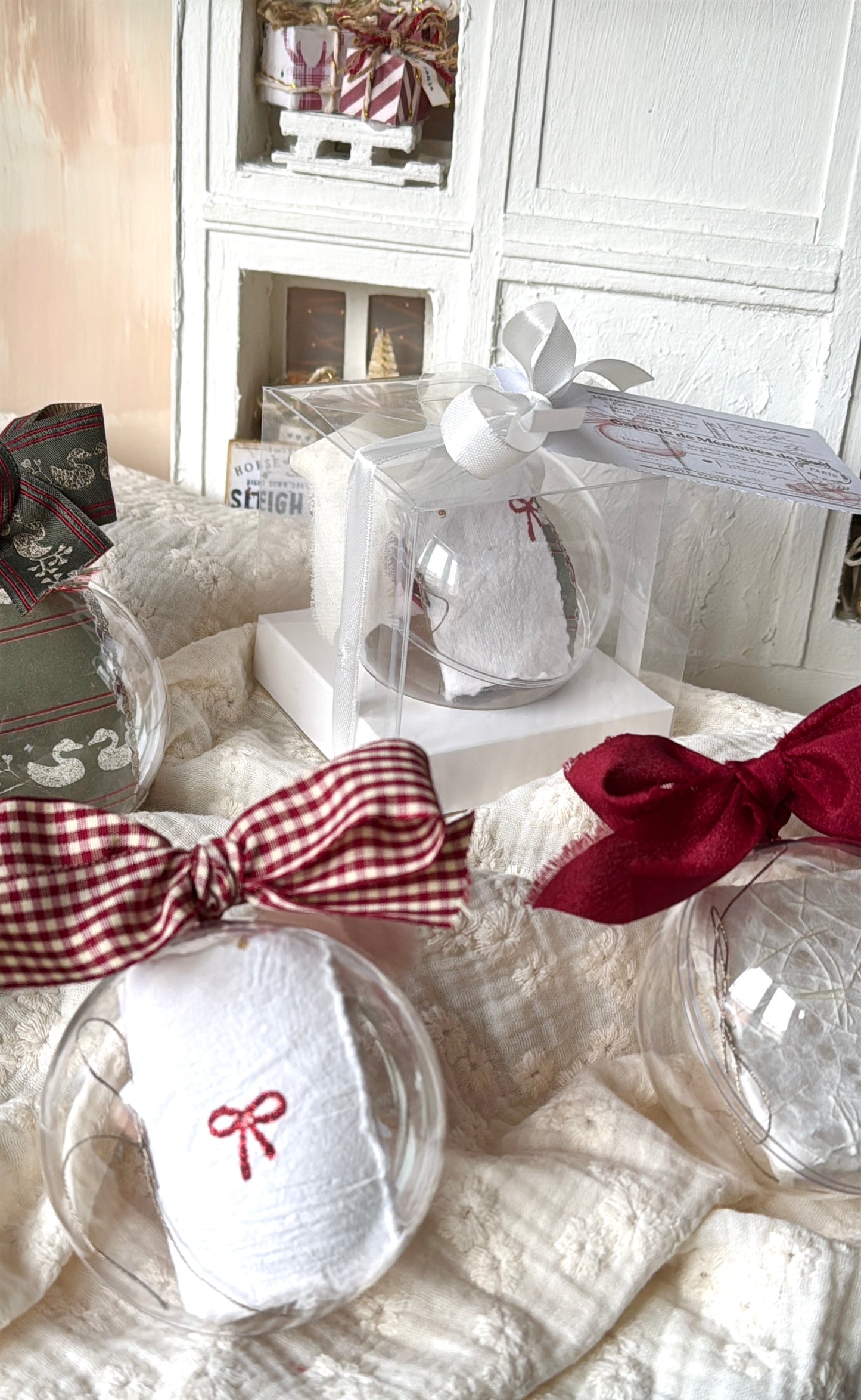 Cápsulas de Navidad · Capsule de Mémoires de Noël