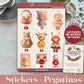 Christmas Stickers · LITTLE XMAS