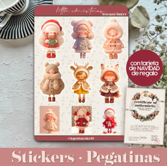 Christmas Stickers · LITTLE XMAS