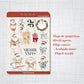 Christmas Stickers · HO HO HULA
