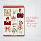 Christmas STICKERS · XMAS FEELINGS
