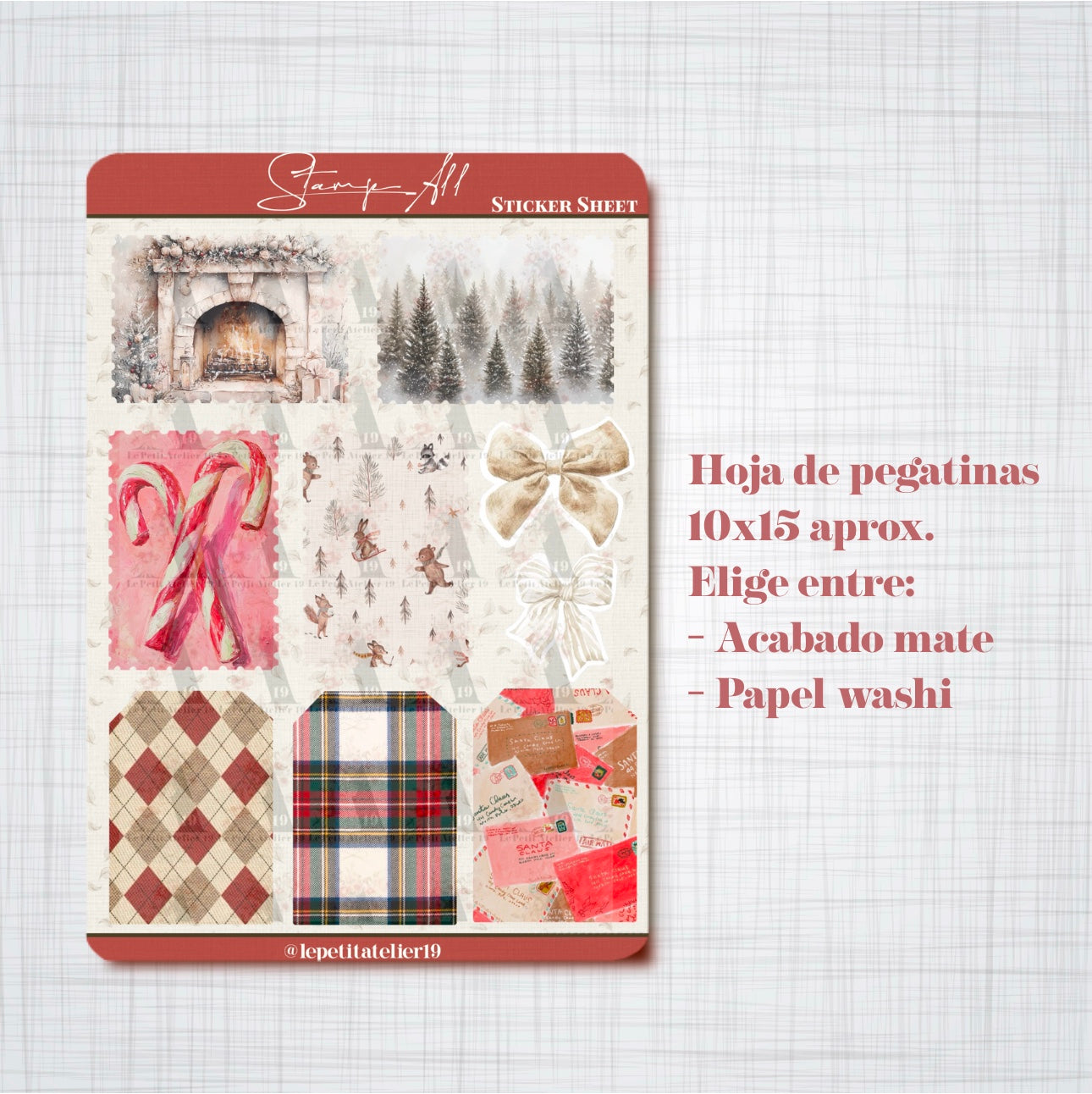 Christmas Stickers · STAMP ALL