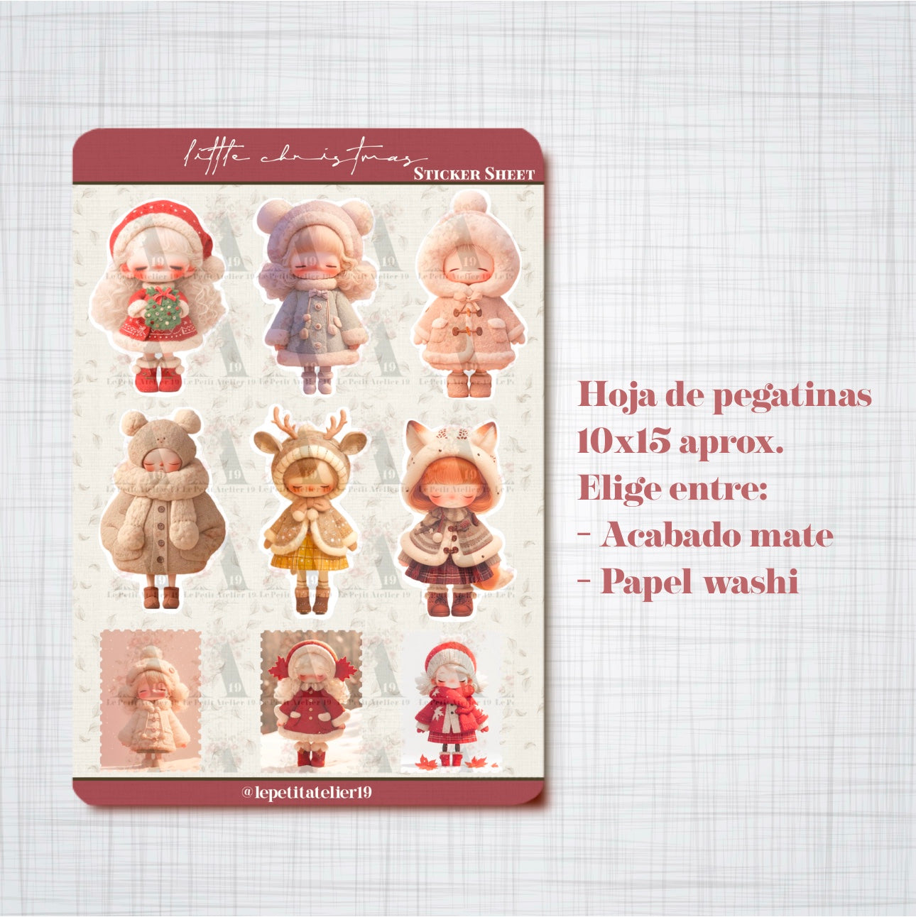 Christmas Stickers · LITTLE XMAS