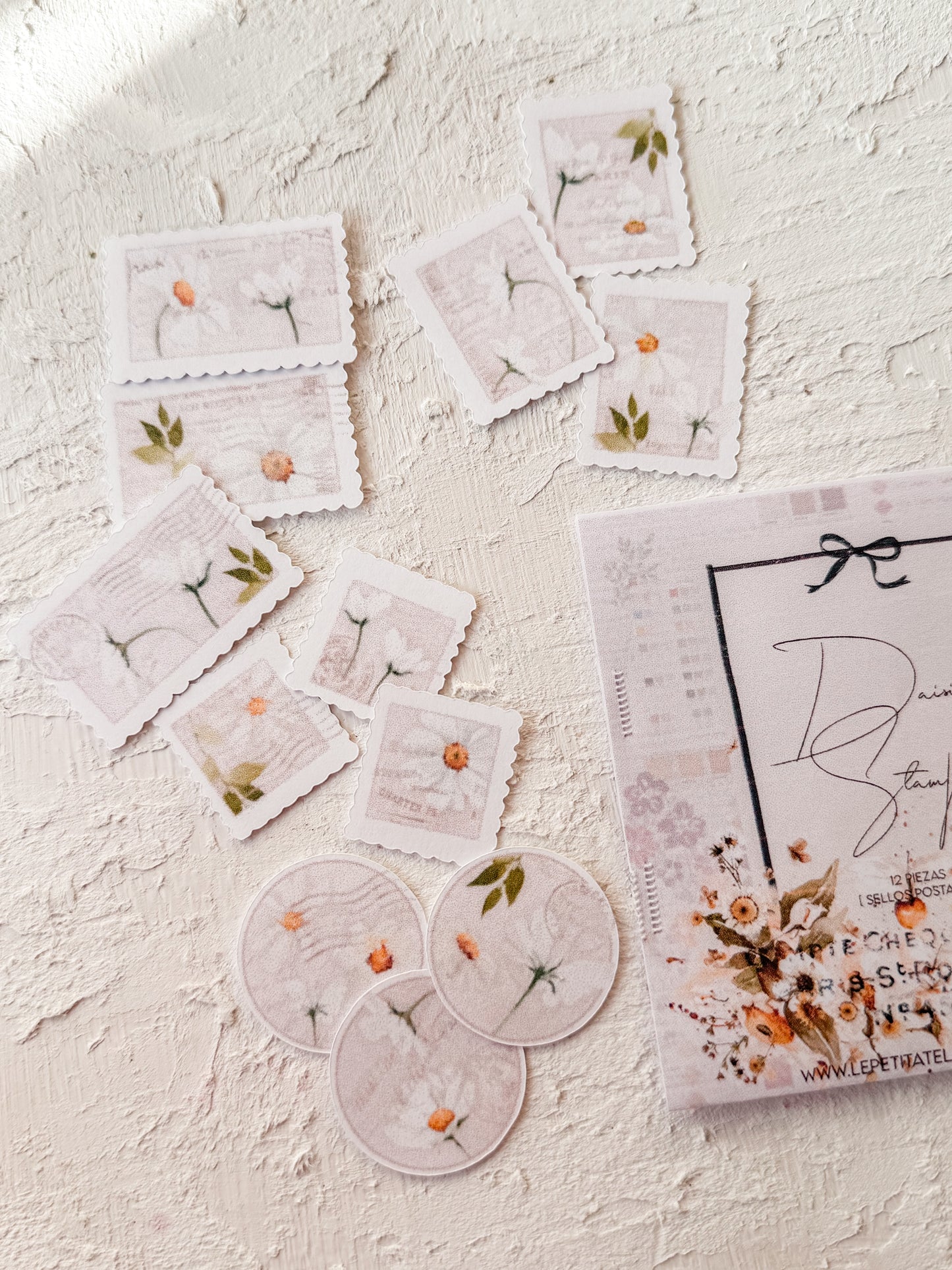 Sellos Postales Margaritas · Ephemera