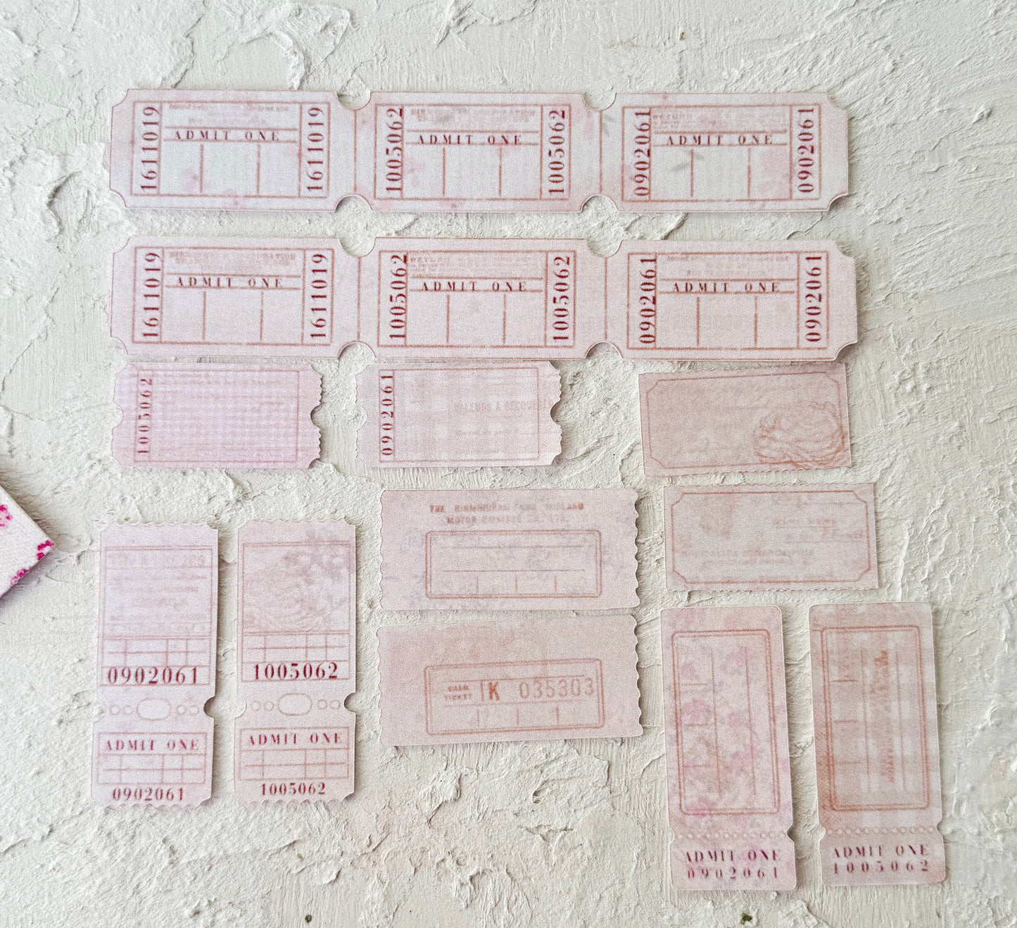 NUDE TICKETS · Ephemera
