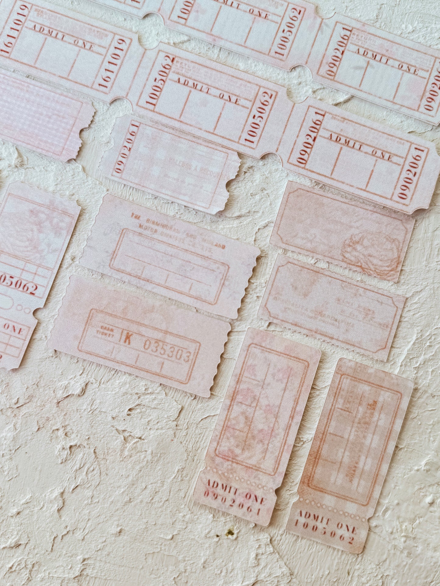 NUDE TICKETS · Ephemera