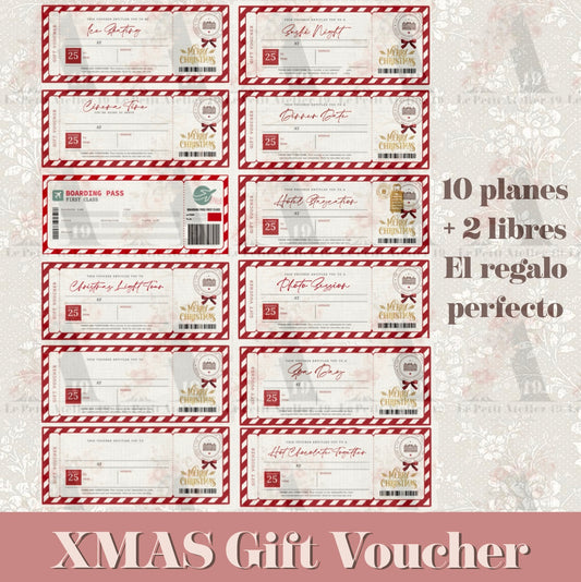 CHRISTMAS GIFT VOUCHER | Christmas GIFT PLANS Kit