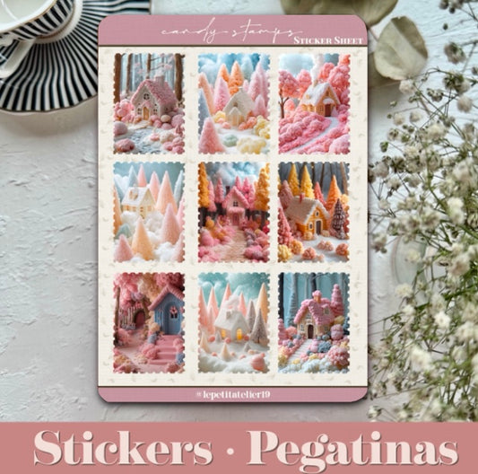 STICKERS · CANDY STAMPS