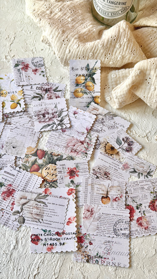 Kit Handmade · Vintage Postal Stamps