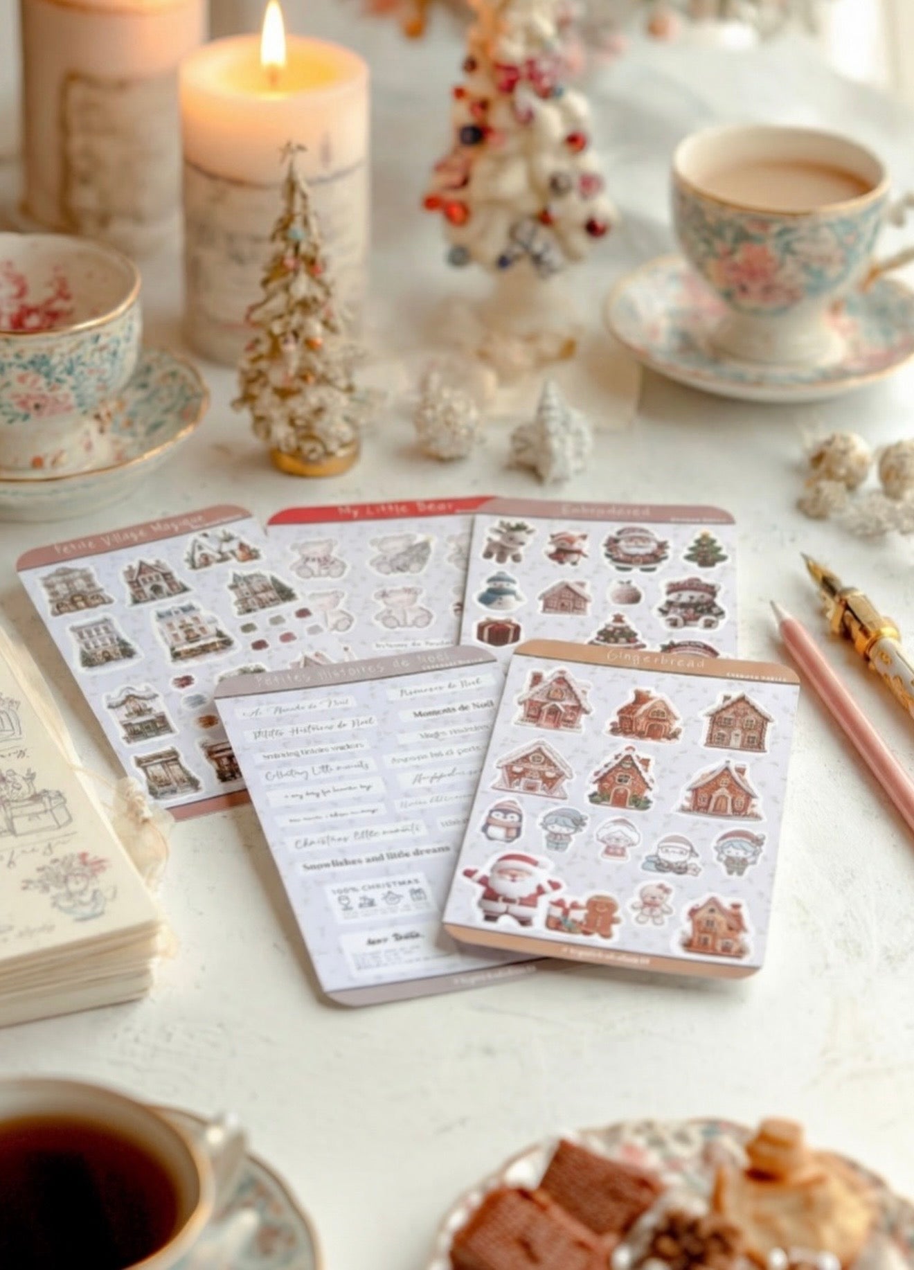 STICKERS · GINGERBREAD