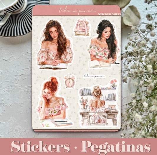 STICKERS · LIKE A POEM