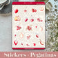 STICKERS · FRUITS