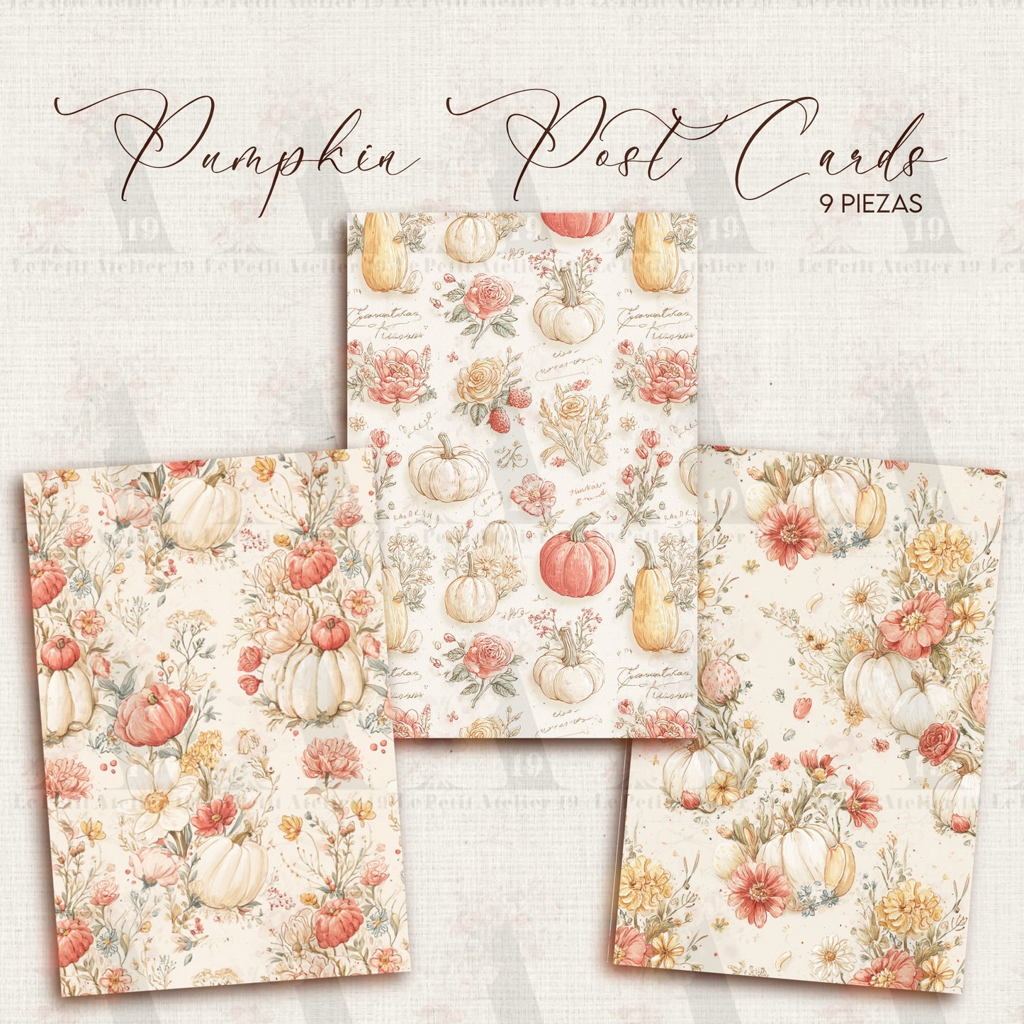Floral Postcards · Postcards