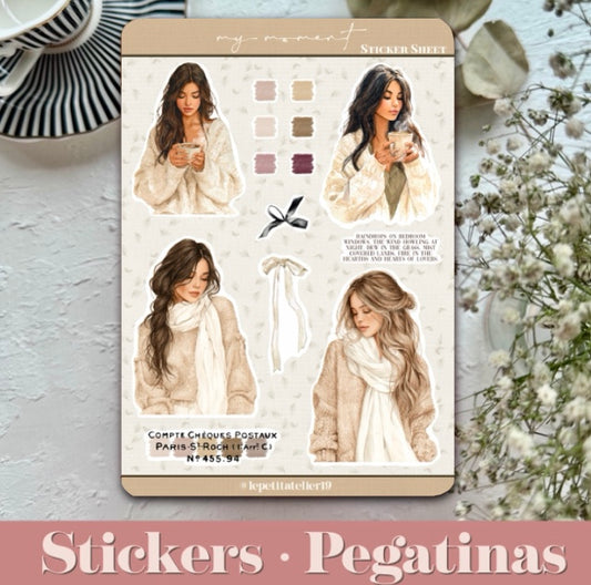 STICKERS · MY MOMENT