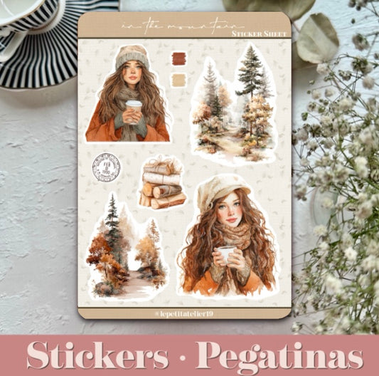 STICKERS · IN THE MOUNTAIN