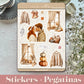 STICKERS · COZY COTTAGE
