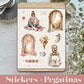STICKERS · MOSTAZA Y CANELA