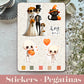 STICKERS · HALLOWEEN TIME