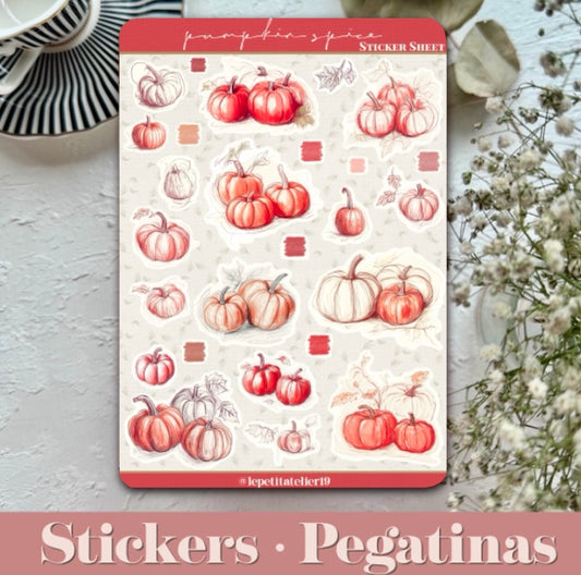 STICKERS · PUMPKIN SPICE