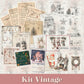 KIT VINTAGE NAVIDAD