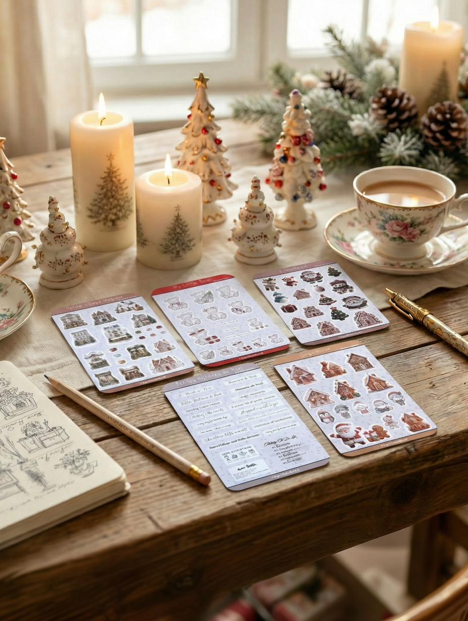 STICKERS · GINGERBREAD