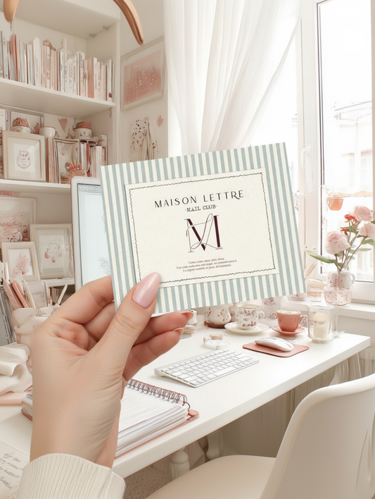 MAIL CLUB · Maison Lettre (Envios en España)