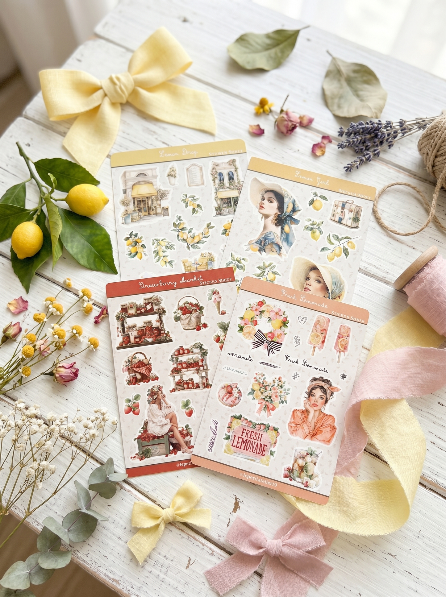 STICKERS · Fresh Lemonade